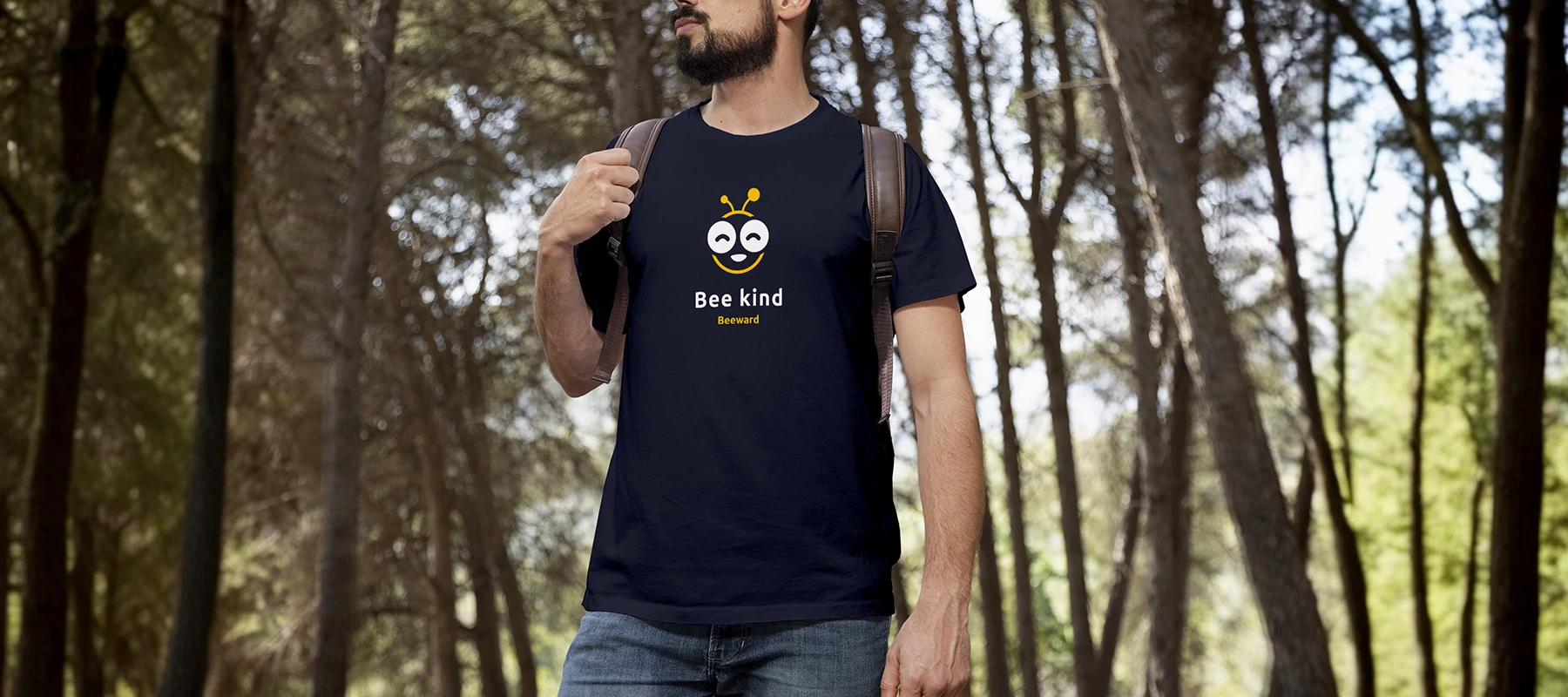 Bee kind man
